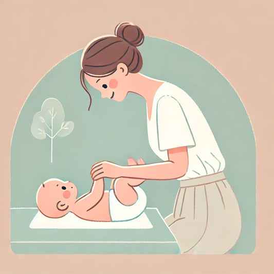Rutinas de cuidado para bebés con dermatitis del pañal: Cómo prevenir y tratar esta afección común 🧷