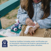 Aqua Baby Biodegradables 6 Bolsas de 60 Toallitas Húmedas