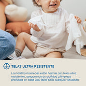 Aqua Baby Biodegradables 6 Bolsas de 60 Toallitas Húmedas