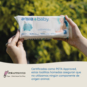 Aqua Baby 24 Bolsas de 60 Toallitas Húmedas